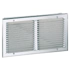 Atlantic Clim & Ventil - Gae10 400x200 - grille extérieure alu pas 10mm400x200