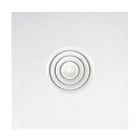 Atlantic Clim & Ventil - Dap-fp 160 - diffuseur alu pour faux plaf. 600 d160