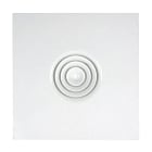 Atlantic Clim & Ventil - Dap-fp 160 - diffuseur alu pour faux plaf. 600 d160