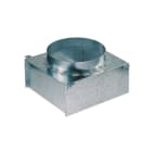 Atlantic Clim & Ventil - Pfd 450x450 - plenum piquage ar pour diffuseur 450x450