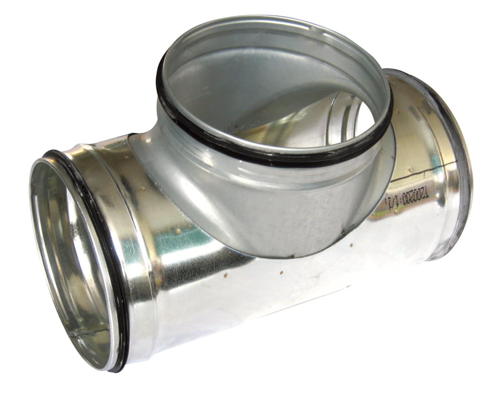 Atlantic Clim & Ventil - Té à 90° - TE - Diamètre 160 mm - Piquage 160 mm - Avec joint