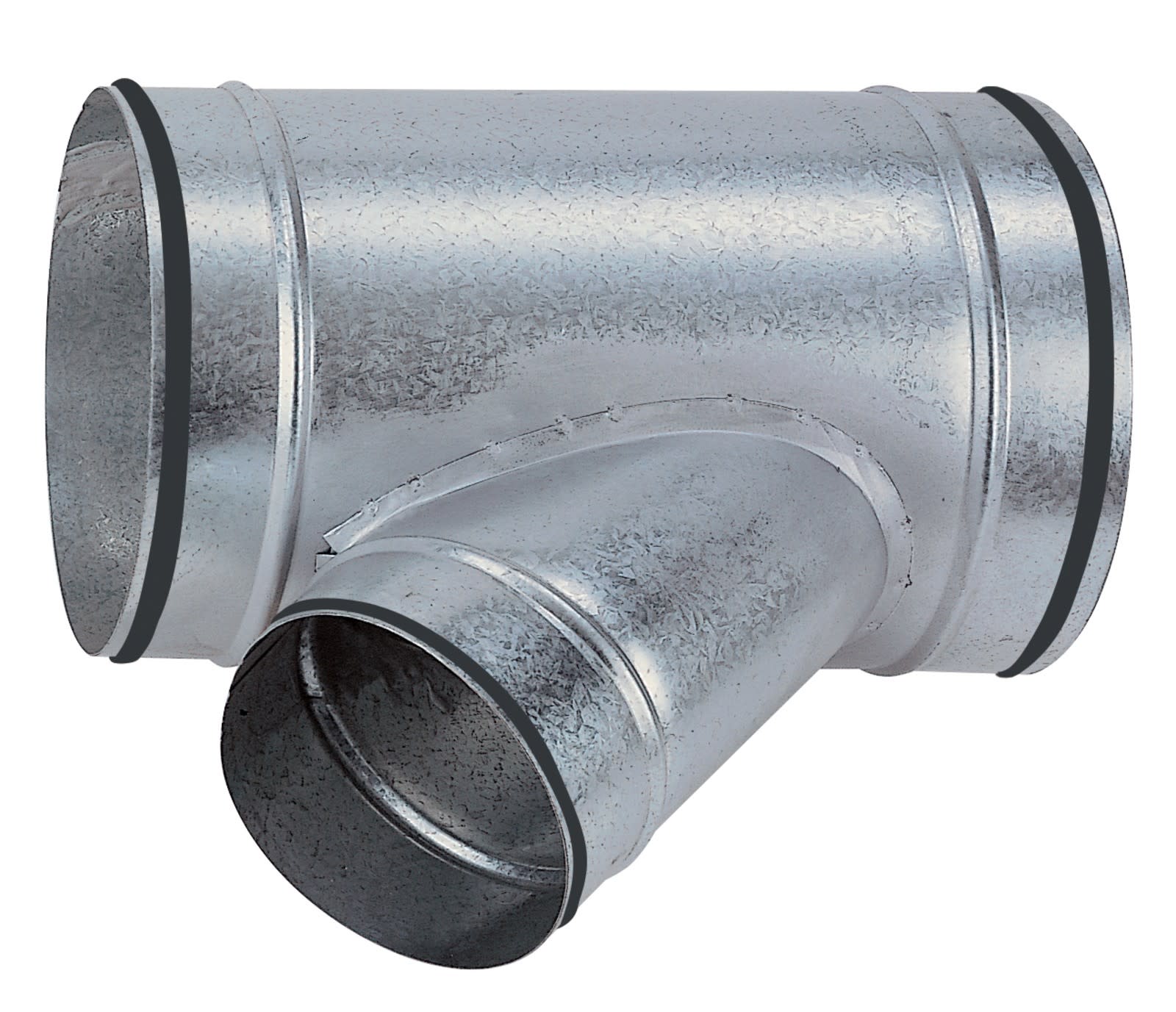 Atlantic Clim & Ventil - Té oblique à 45° - TEO - Diamètre 315 mm - Piquage 250 mm - Avec joint