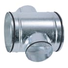 Atlantic Clim & Ventil - Croix équerre à 90° - CX - Diamètre 125 mm / piquage 125 mm - Avec joint