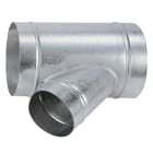 Atlantic Clim & Ventil - Té oblique à 45° - TEO - Diamètre 125 mm - Piquage 100 mm