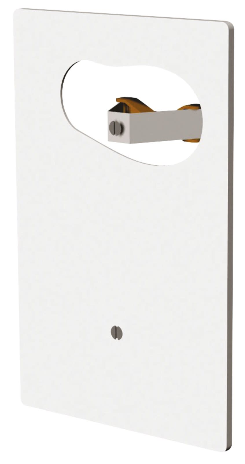 Atlantic Clim & Ventil - Ppr/n - platine pleine pour obturation des ouvertures non utilisees 177x278