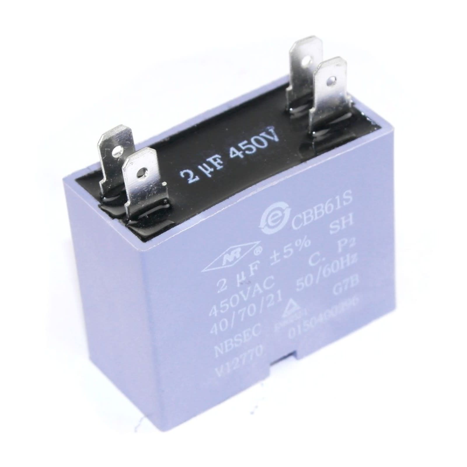 Atlantic Clim & Ventil - Condensateur moteur - Pièce de rechange origine fabricant