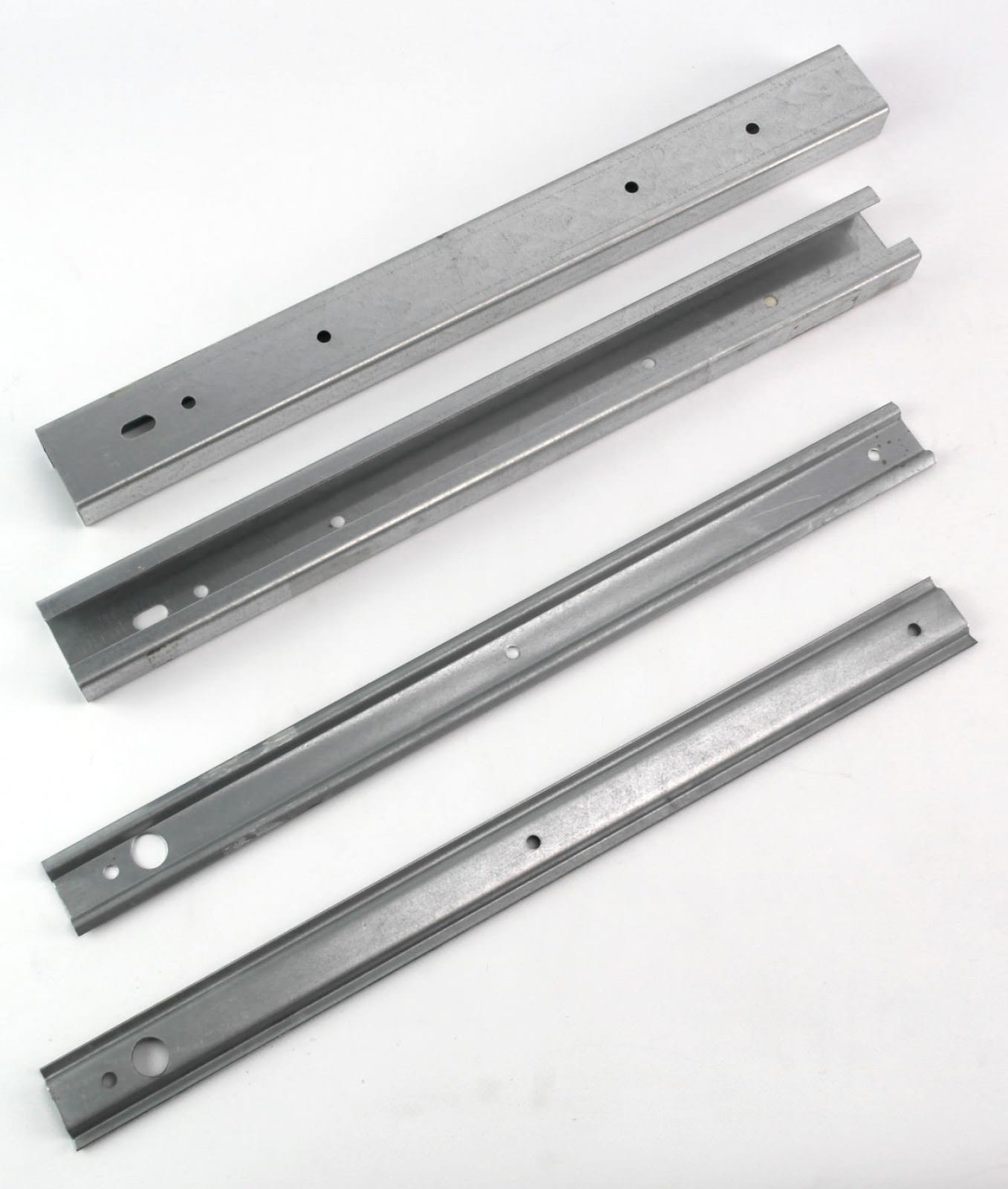 Atlantic Clim & Ventil - ensemble 2 glissieres 2 rails - Pièce de rechange origine fabricant