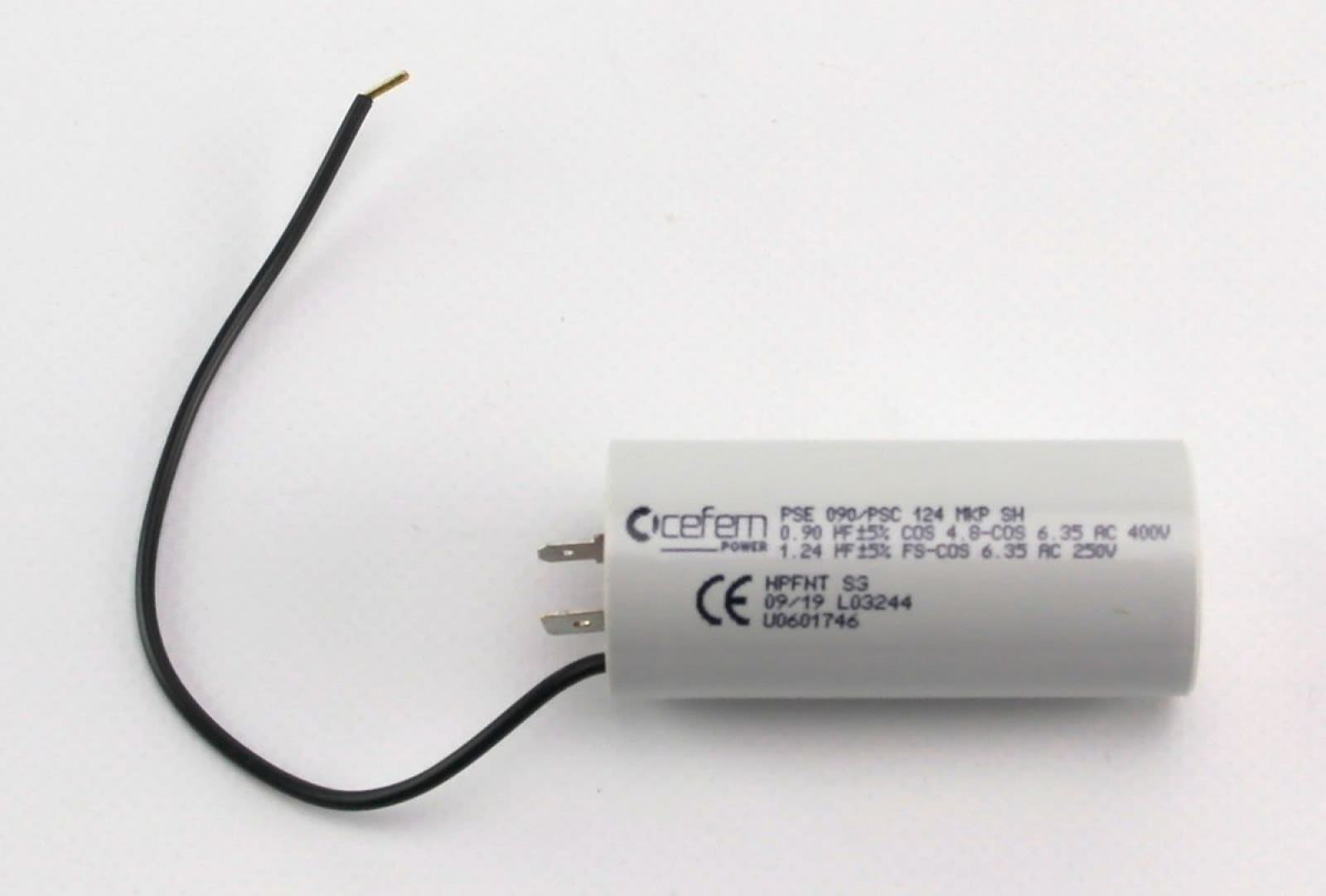 Atlantic Clim & Ventil - Condensateur double 0.9-1.24MF - Pièce de rechange origine fabricant