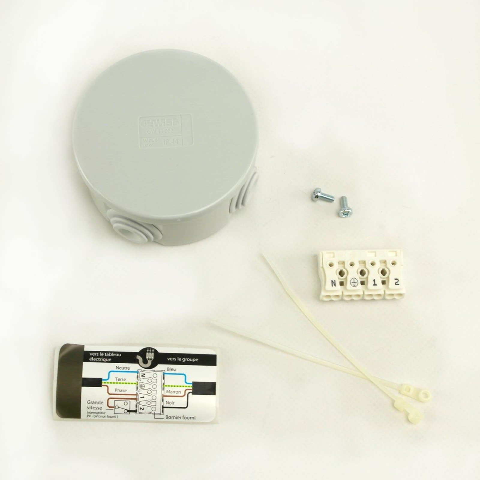 Atlantic Clim & Ventil - Kit boîtier de connection - Pièce de rechange origine fabricant