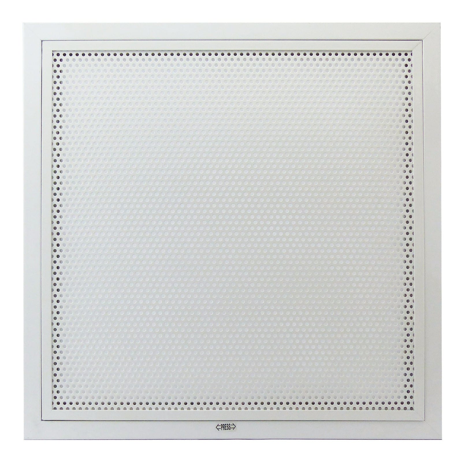 Atlantic Clim & Ventil - GRTP 600/600 D200 - Grille de reprise tôle perforée 600X600 av filtre+plen.D200