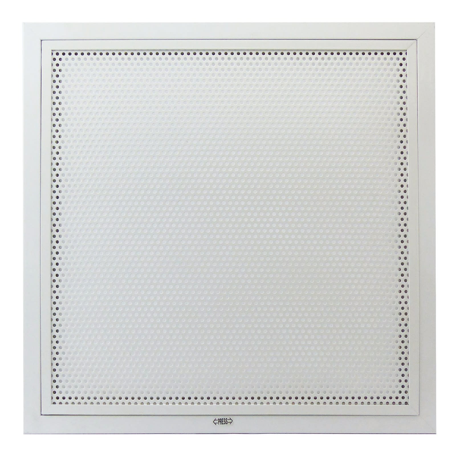 Atlantic Clim & Ventil - GRTP 600/600 D315 - Grille de reprise tôle perforée 600X600 av filtre+plen.D315