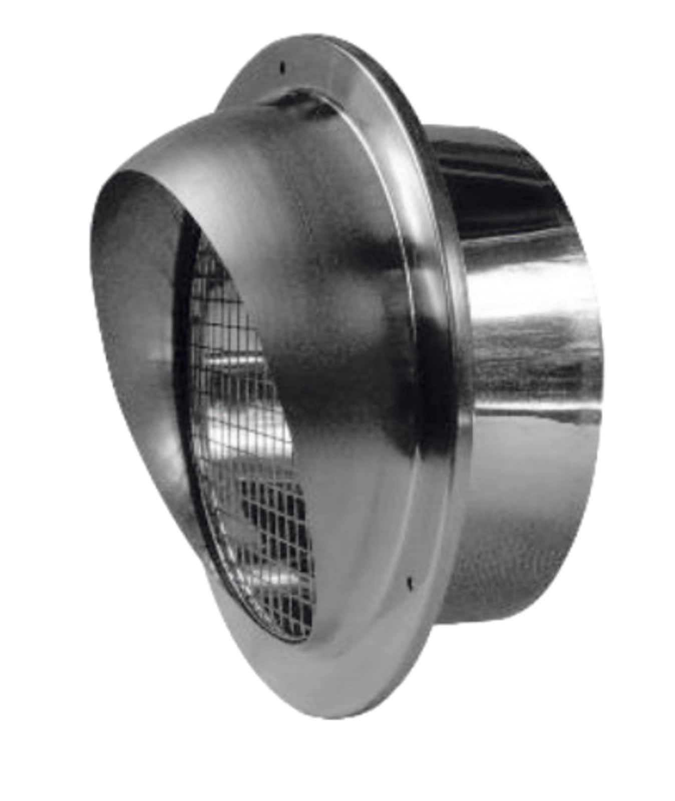 Atlantic Clim & Ventil - Me inox 160 light- rejet ou prise d'air murale inox faibles PDC diamètre 160