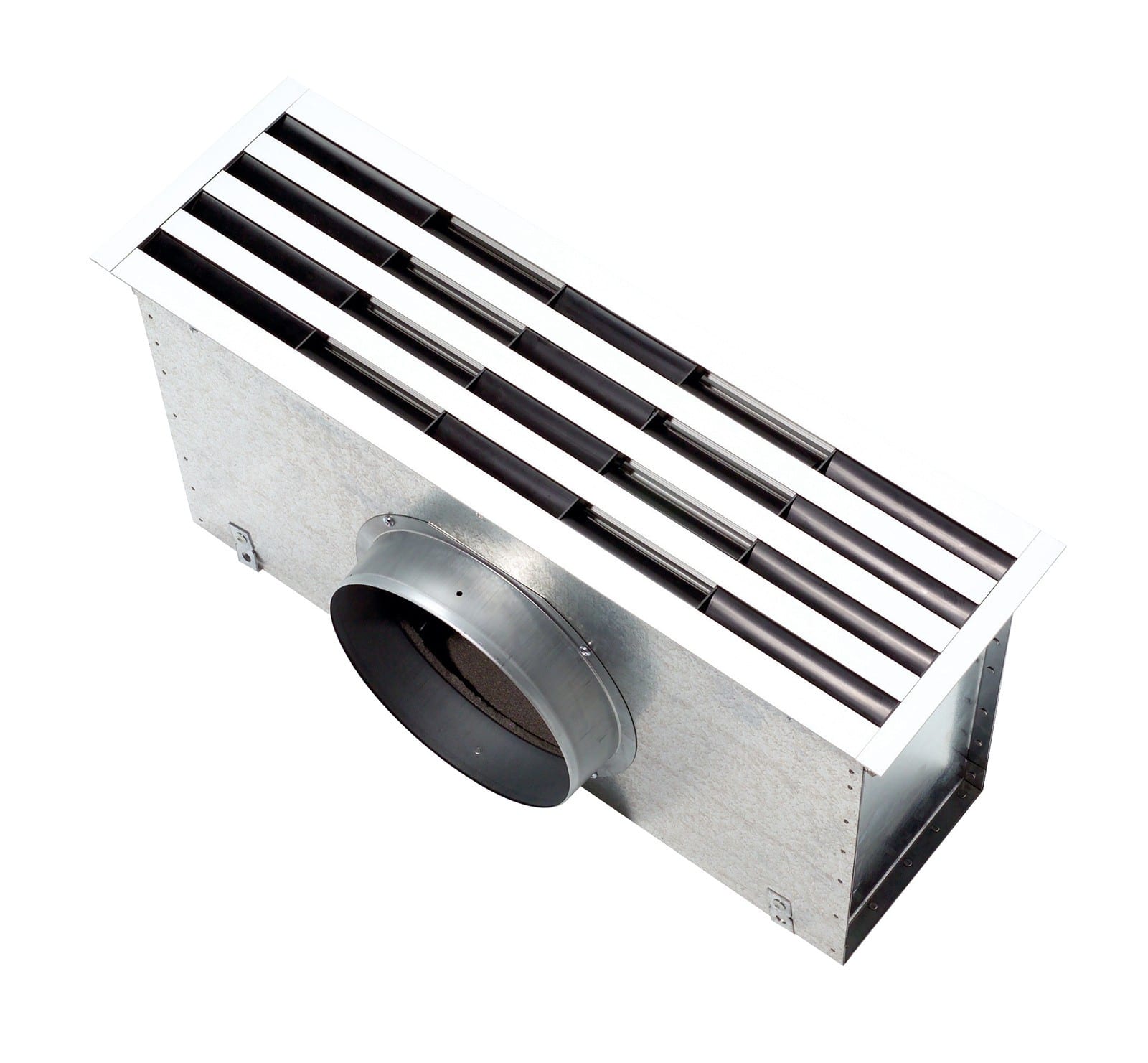 Atlantic Clim & Ventil - DFA-FP 4F 1350X300B - diffuseur 4 fentes blanc+plenum lg1350X300 blanc