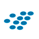 Atlantic Clim & Ventil - Lot de 10 bouchons D80