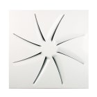 Atlantic Clim & Ventil - Diffuseur à jet hélicoïdal avec ouverture courbée - 600x600