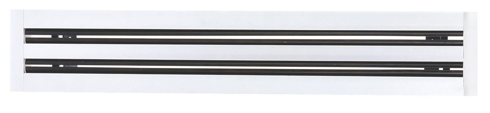 Atlantic Clim & Ventil - Diffuseur linéaire à fentes 4x1158 aluminium - Déflecteurs aluminium