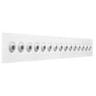 Atlantic Clim & Ventil - Diffuseur linéaire micro buses 1x1500 blanc