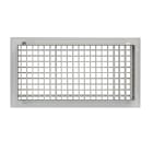 Atlantic Clim & Ventil - Gdd 500X200 - grille alu double deflexion 500X200