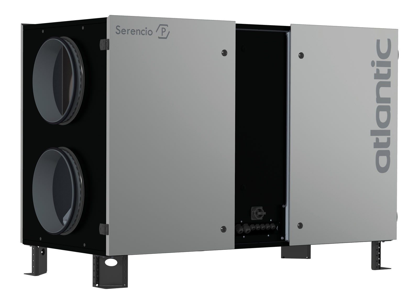 Atlantic Clim & Ventil - Serencio P 1500 G - Centrale DF HR échangeur CC servitude gauche 1500m3/h