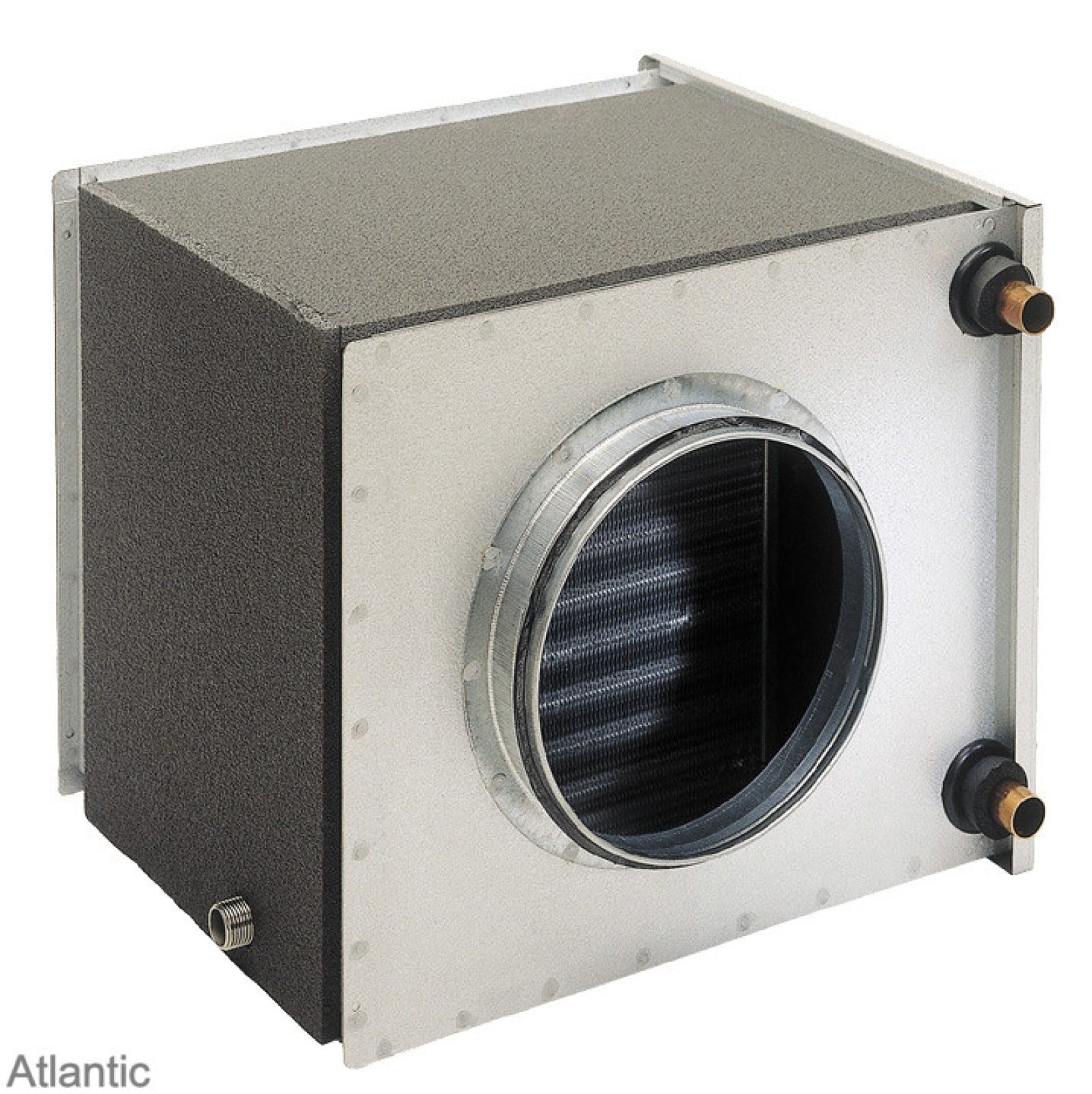 Atlantic Clim & Ventil - BFT 710 G - batterie eau glacée raccordement circulaire dia.500 serv. gauche