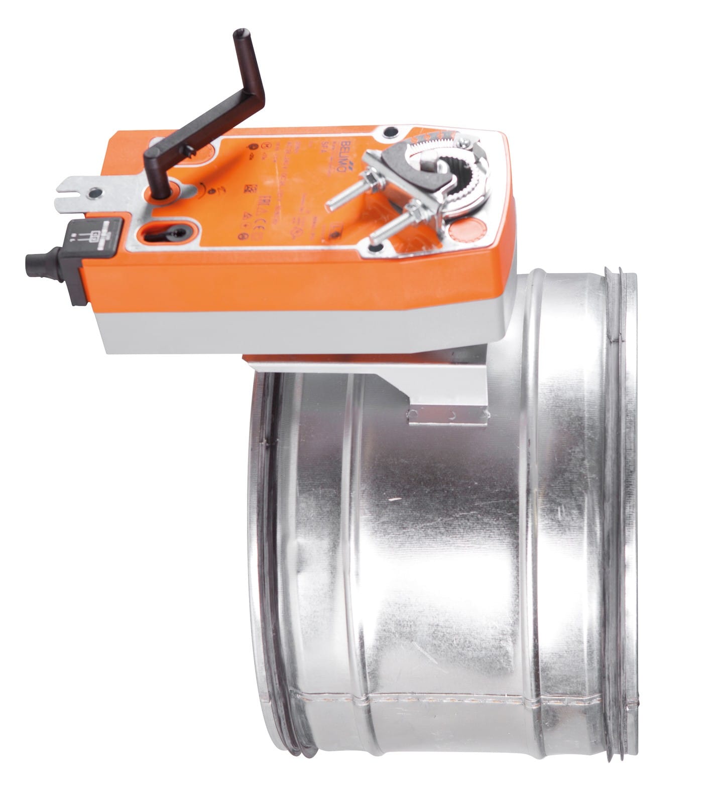 Atlantic Clim & Ventil - Rag 200 mot24v - registre antigel motorise etanche 2 positions diametre 200
