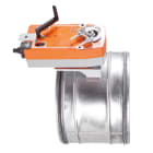 Atlantic Clim & Ventil - Rag 355 mot24v - registre antigel motorise etanche 2 positions diametre 355