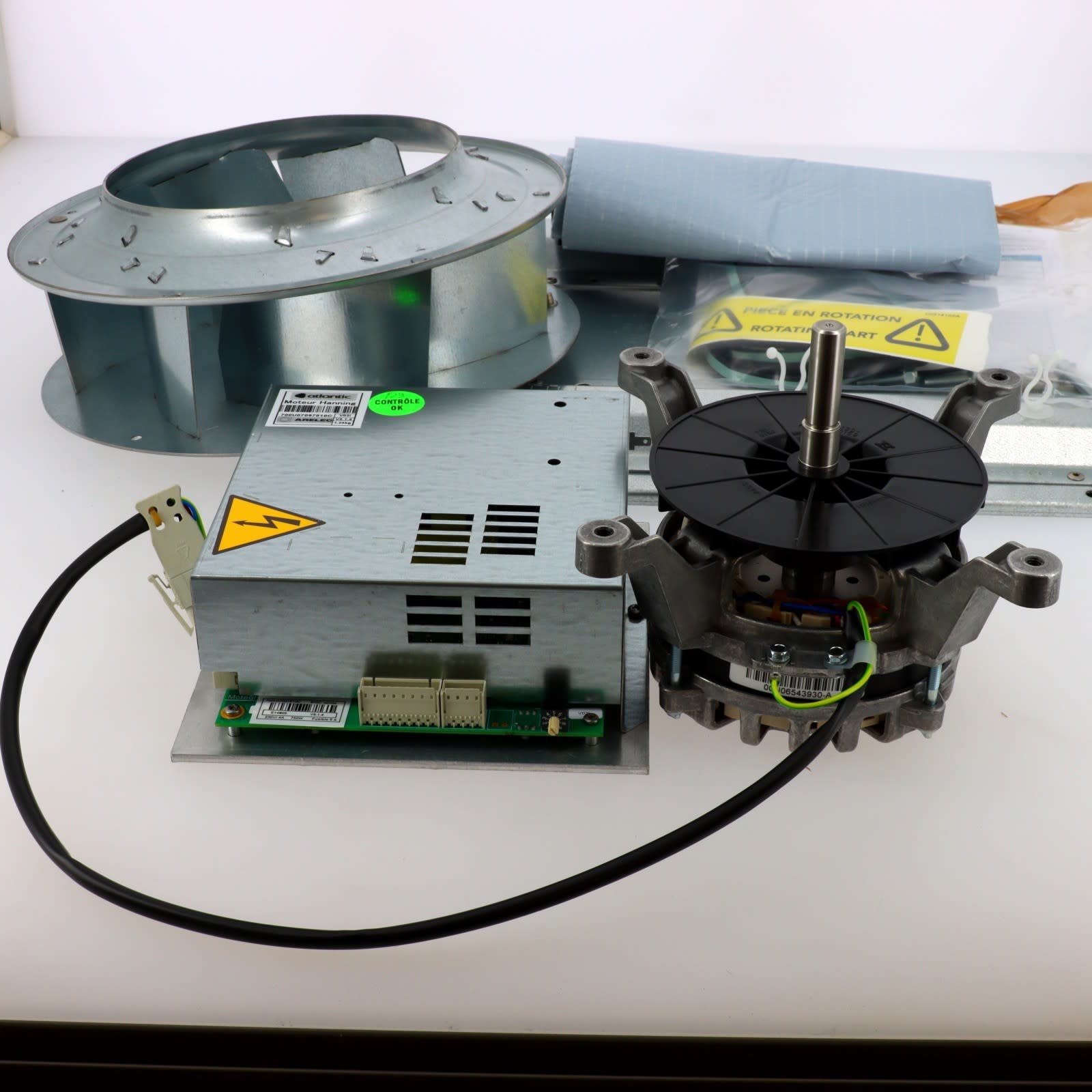 Atlantic Clim & Ventil - Kit moteur Cosmos Comete 1500 P23 - Pièce de rechange origine fabricant