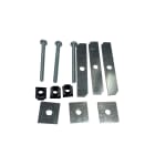 Atlantic Clim & Ventil - Kit de vis de remplacement pour montage grille LSA 1 fente sur Plénum >1600mm