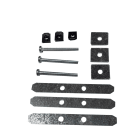 Atlantic Clim & Ventil - Kit de vis de remplacement pour montage grille LSA 2 fentes sur Plénum >1600mm