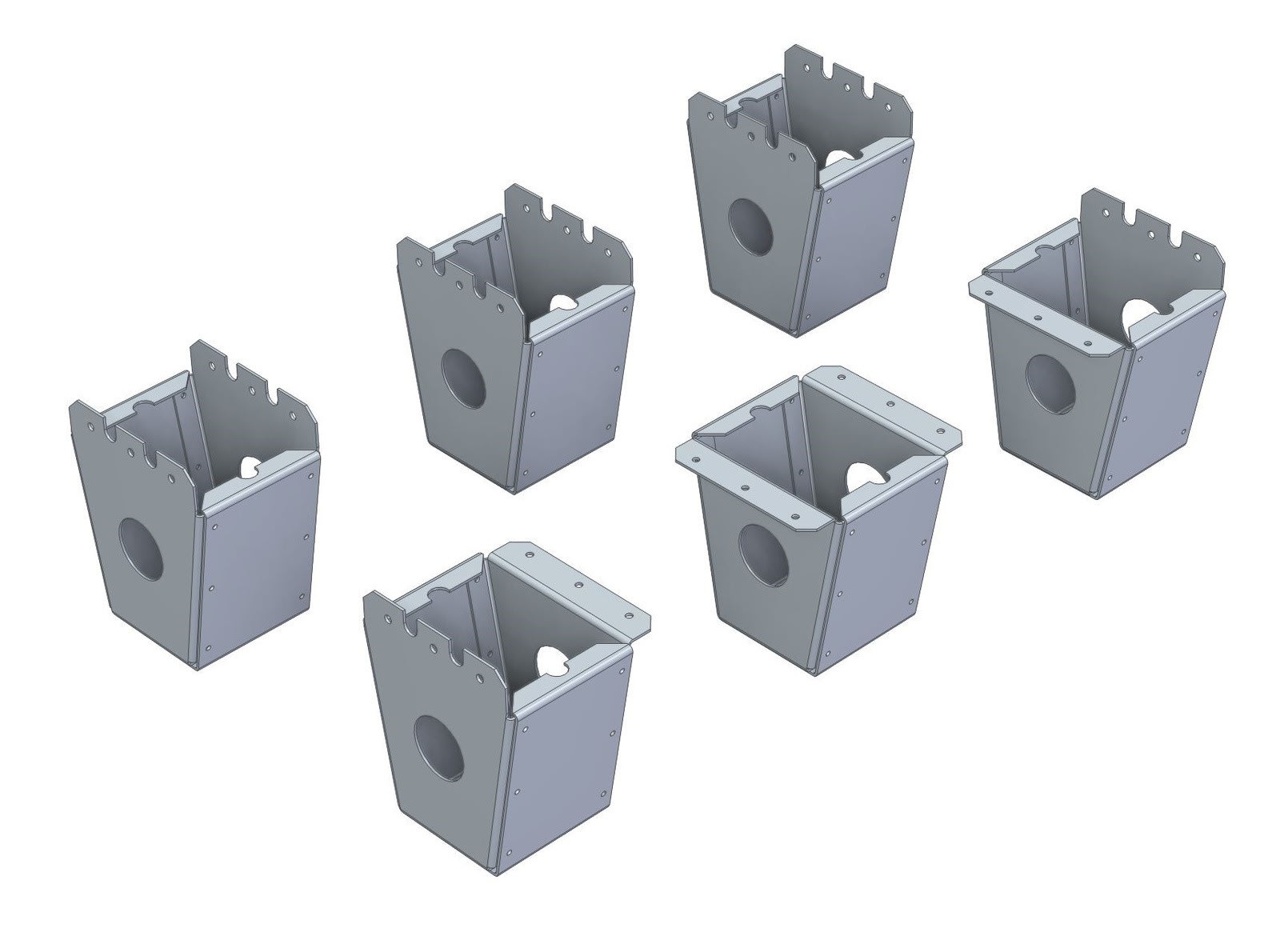 Atlantic Clim & Ventil - Pieds pour Serencio P Switch 10/30 horizontal large