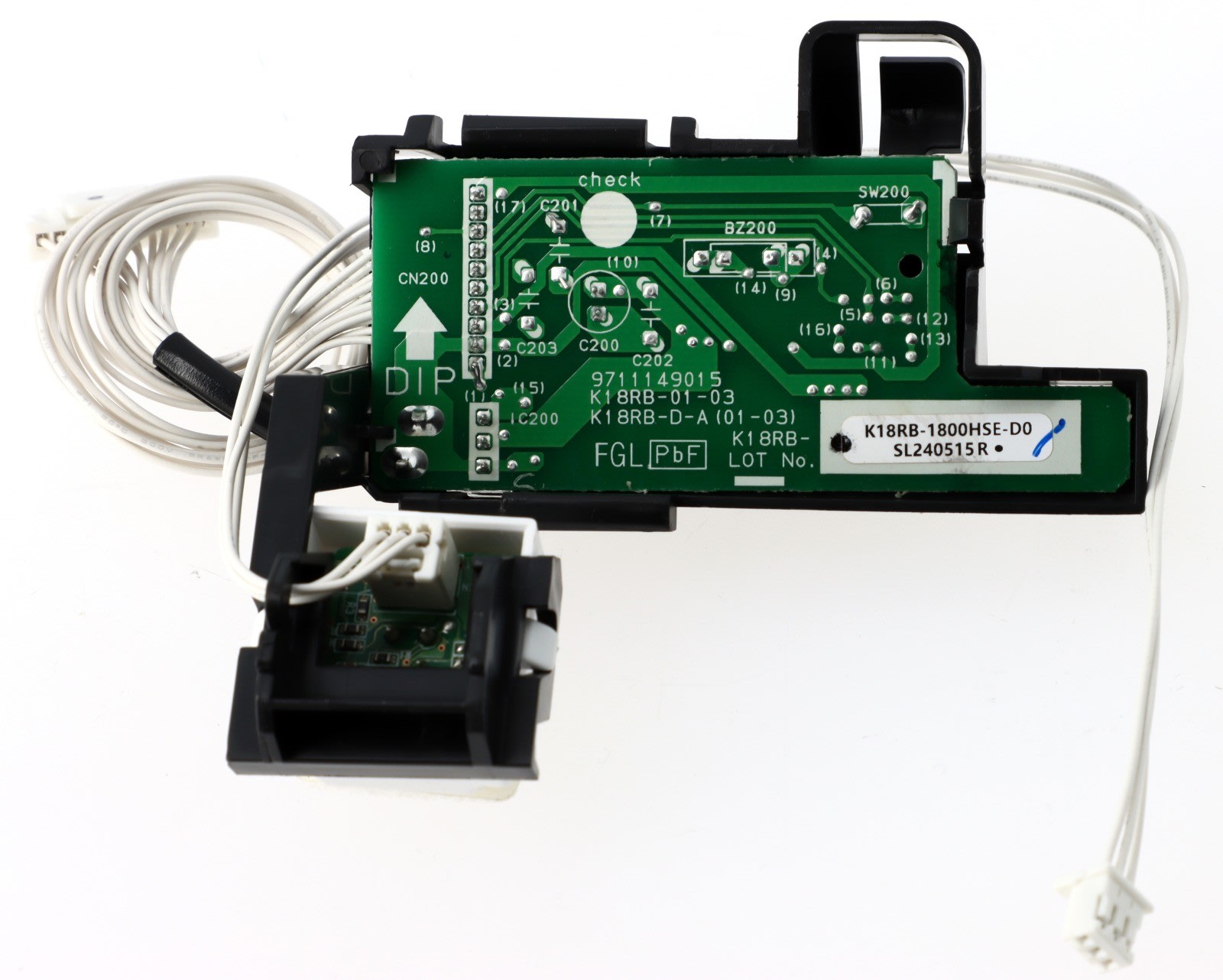 Atlantic Clim & Ventil - Ensemble carte afficheur - Pièce de rechange origine fabricant