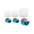 Atlantic Clim & Ventil - Pack 3 Kits e-Twist&Go Hygrogenius Cuisine + Salle de bain + Wc + Bouches Line