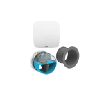 Atlantic Clim & Ventil - Kit e-Twist&Go pour Hygrogenius avec 1 Piquage 125 Cuisine + 1 Bouche Line