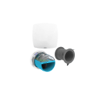 Atlantic Clim & Ventil - Kit e-Twist&Go pour Hygrogenius avec 1 Piquage 80 Salle de Bain + 1 Bouche Line