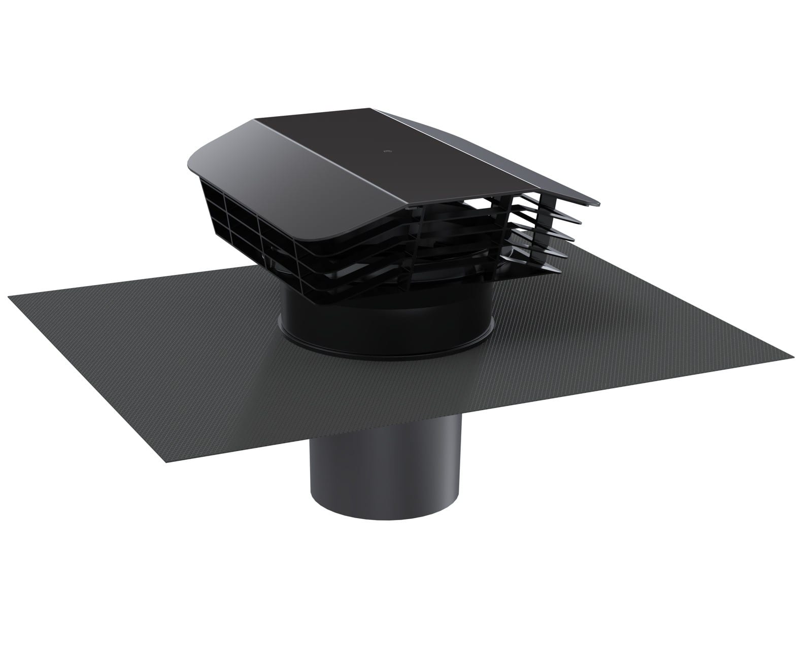 Atlantic Clim & Ventil - Chapeau de toiture CP PERFORMANCE - Diamètre 160mm - Gris Ardoise