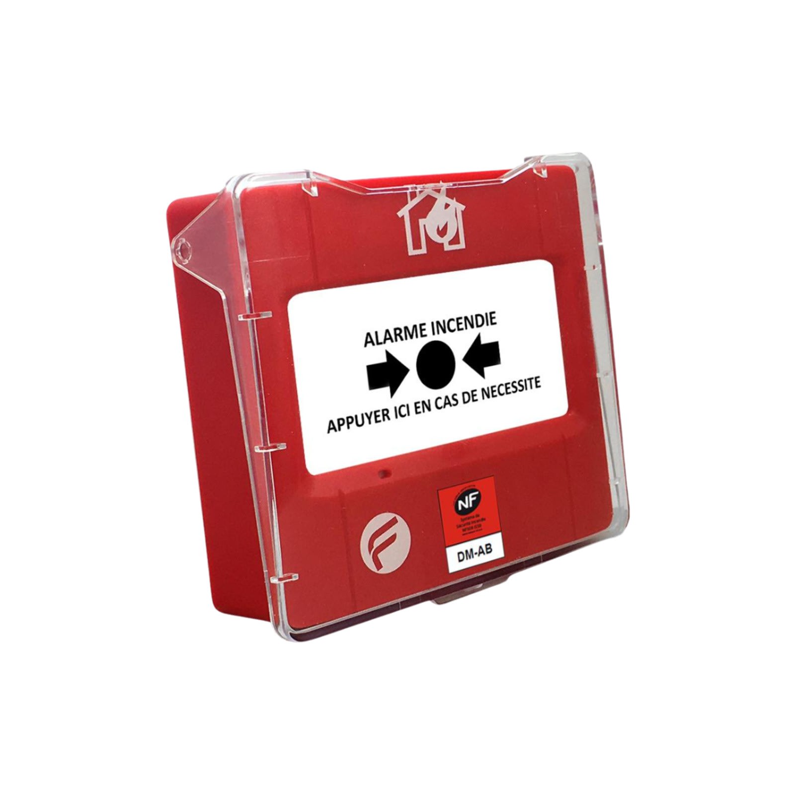 Atlantic Clim & Ventil - Déclencheur manuel d'alarme pour TDHA LCD (rouge)