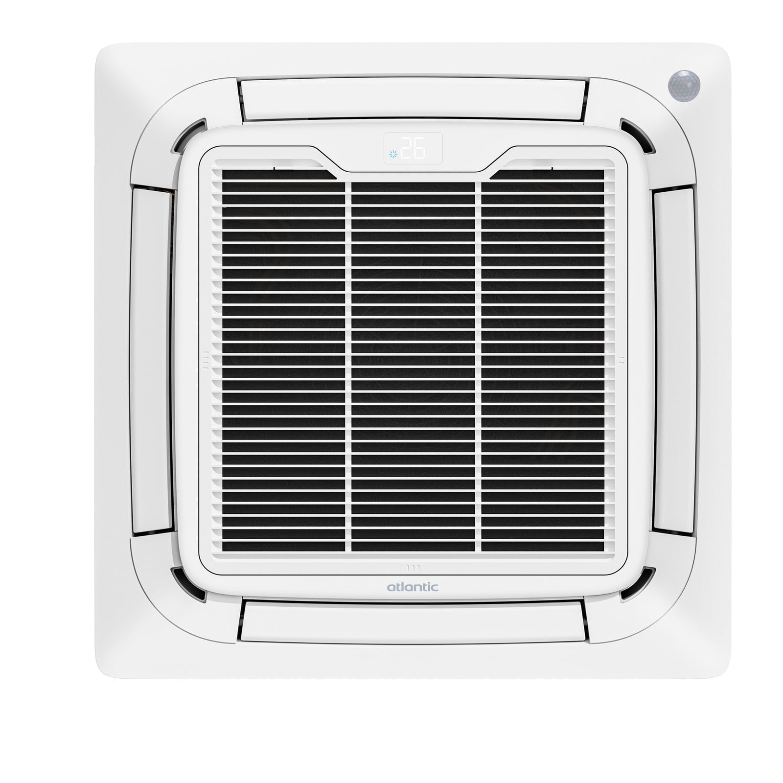Atlantic Clim & Ventil - Façade pour unité intérieure VRF Cassette 800x800 - GENESIS - Couleur Blanche