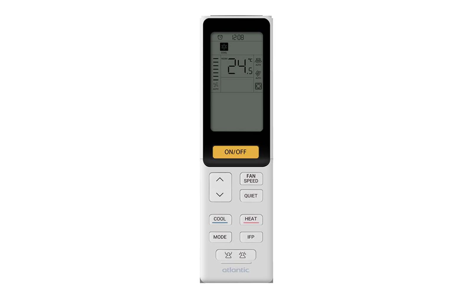 Atlantic Clim & Ventil - Télécommande infra-rouge compacte pour unité intérieure VRF R32 - GENESIS