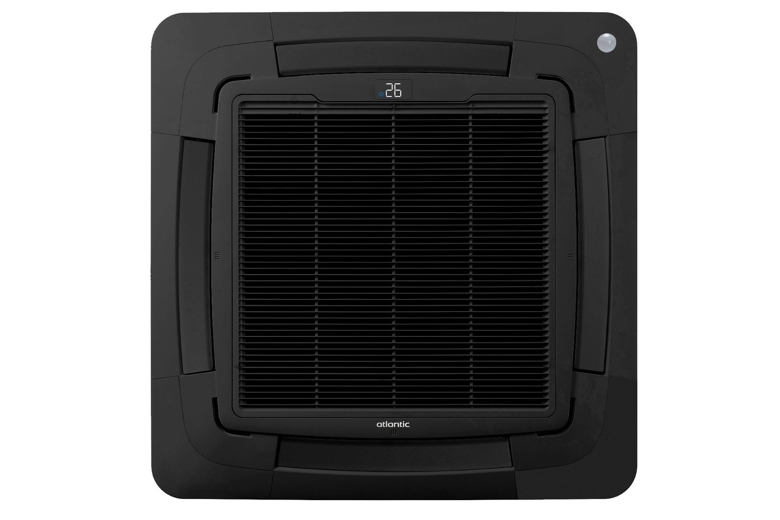 Atlantic Clim & Ventil - Façade pour unité intérieure VRF Cassette 600x600 - GENESIS - Couleur Noire