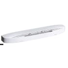 Atlantic Clim & Ventil - Entrée d'air auto acoustique - EAA - 45 m3/h - 41 dB - Gris + rall. + cap.