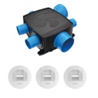 Atlantic Clim & Ventil - Kit piles Hygrocosy BC FLEX VMC hygro basse conso plat 4 sanitaires (3bouches)