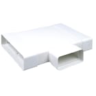 Atlantic Clim & Ventil - Tehr 55x220x110 - te horizontal rectangulaire section 55x220 avec section 55x110