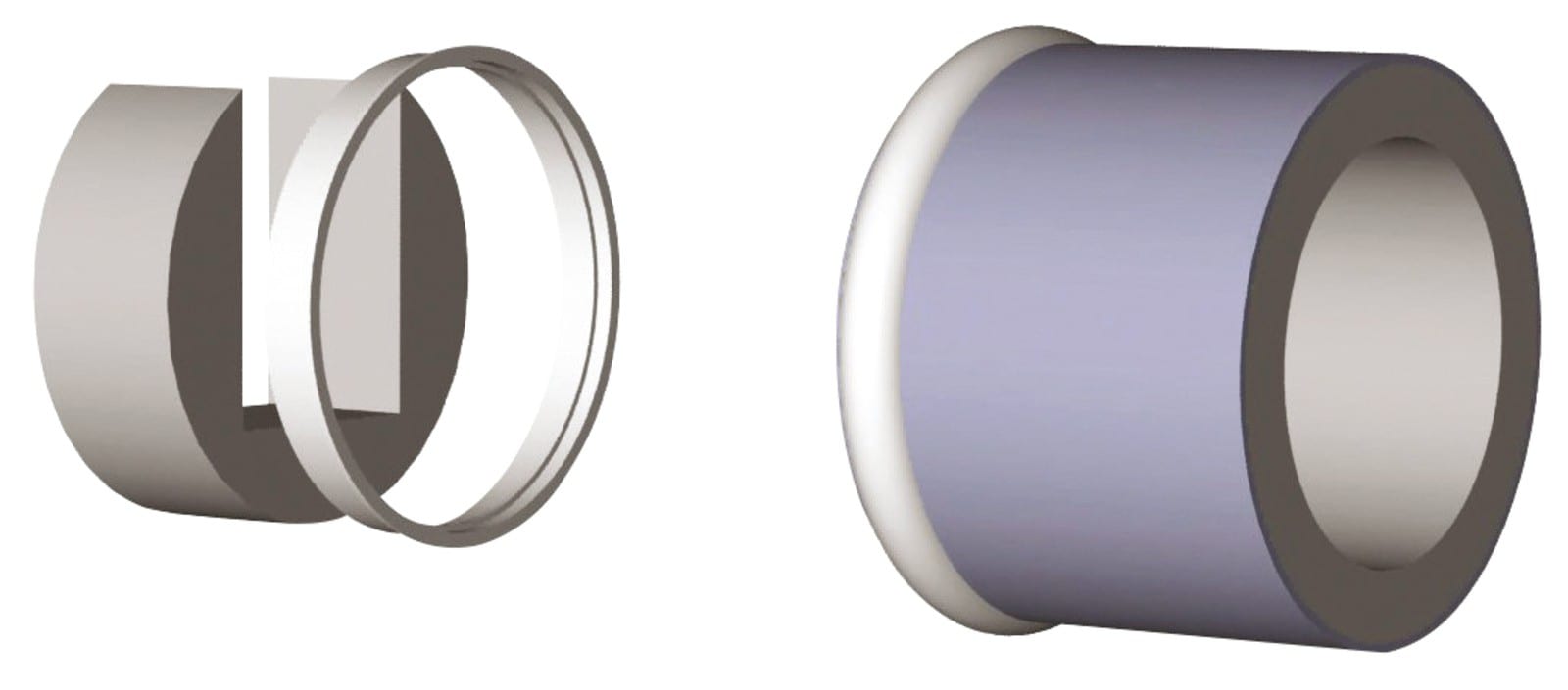 Atlantic Clim & Ventil - Mac hygro 40 - isolation acoustique pour bouches SDB et WC hygroréglables
