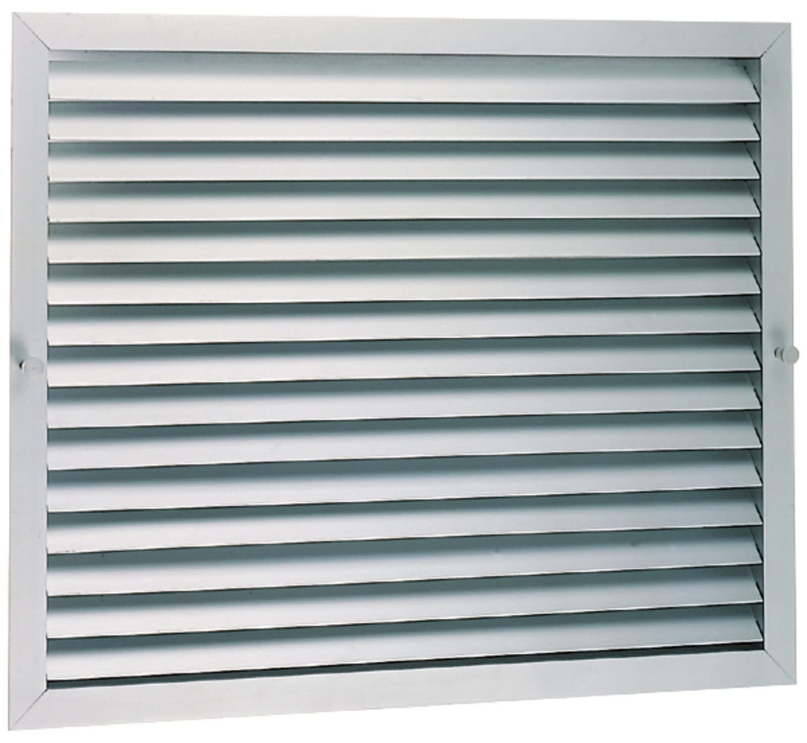 Atlantic Clim & Ventil - Gpf 400x200 b - grille alu blanc pour filt.400x200