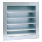 Atlantic Clim & Ventil - Gfe50 200x200 - grille ext galva 200x200