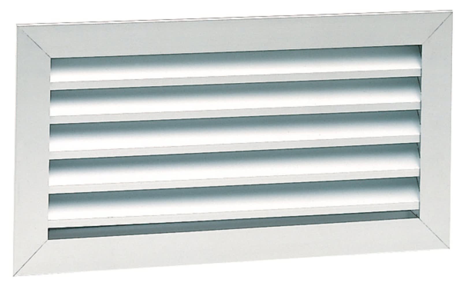 Atlantic Clim & Ventil - Gra 500x300 b - grille reprise alu blanc 500x300