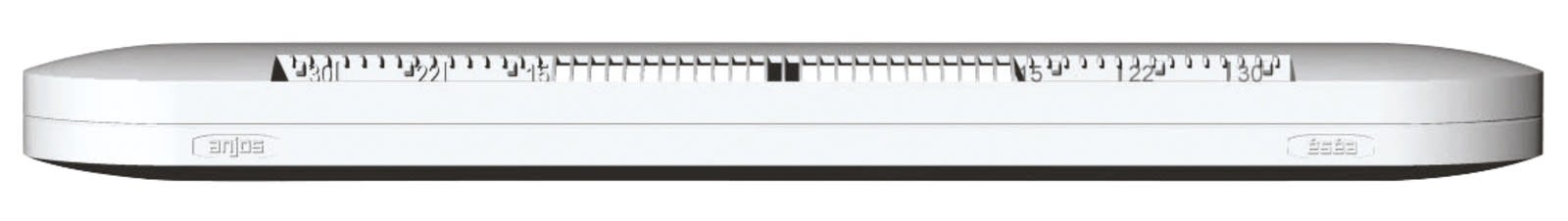 Atlantic Clim & Ventil - Entrée d'air autoréglable acoustique compacte 22m3/h - 37 dBA - Blanc