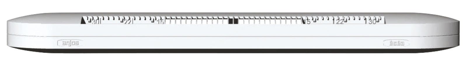 Atlantic Clim & Ventil - Entrée d'air autoréglable acoustique compacte 30m3/h - 37 dBA - Blanc