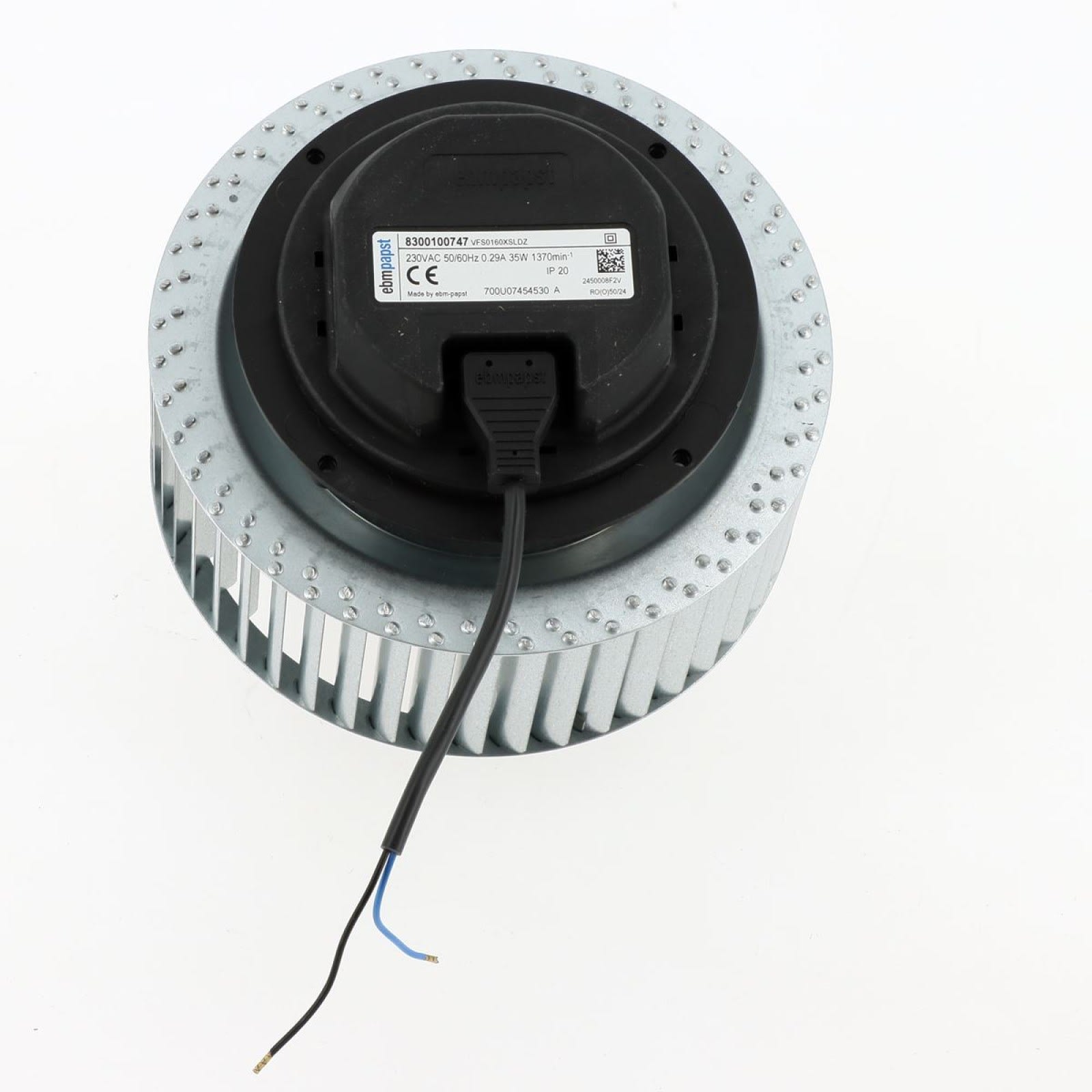 Atlantic Clim & Ventil - Mototurbine ec 160 c80 ebm - Pièce de rechange origine fabricant