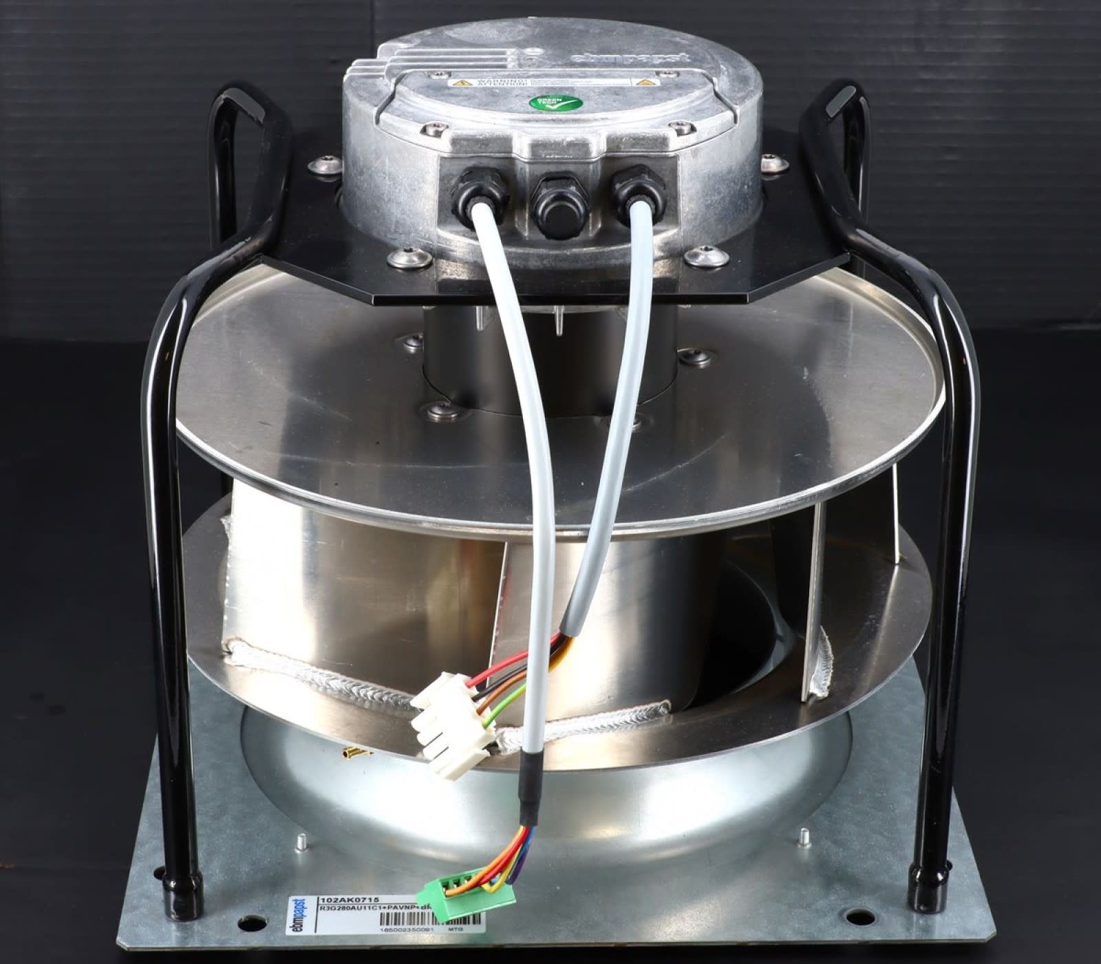 Atlantic Clim & Ventil - Mototurbine d280 ebm - Pièce de rechange origine fabricant